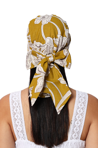 The Headscarves Beautifull Cotton Printed Headwraps Headscarf for Women