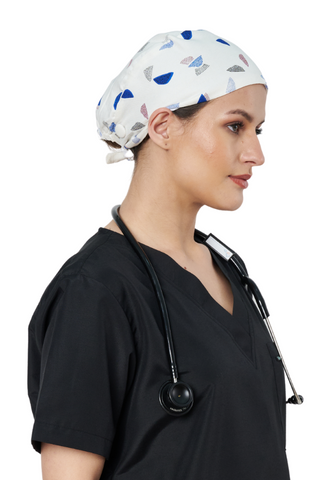 The Headscarves Cotton Premium Scrub Cap Unisex with Sweat Band Doctors, Dentists, Vets, Medical Professionals