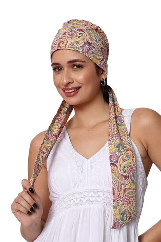 The Headscarves Beautifull Cotton Printed Headwraps Headscarf for Women