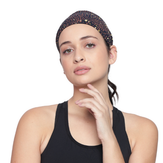 The Headscarves Bamboo Viscose Beautiful Printed Sports Head Sweat Headband for Women