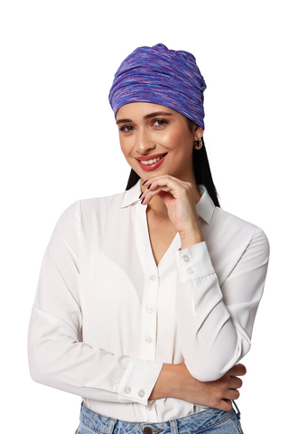 The Headscarves Women Side Gathered Headcap winter wear Wool Free Size