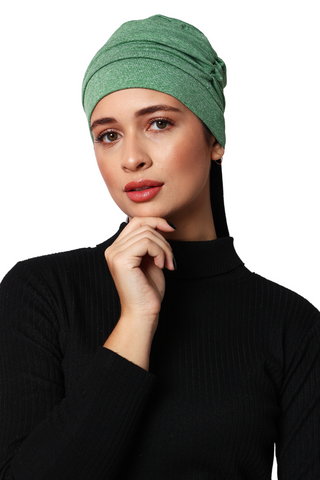 The Headscarves Women Side Gathered Headcap winter wear Wool Free Size