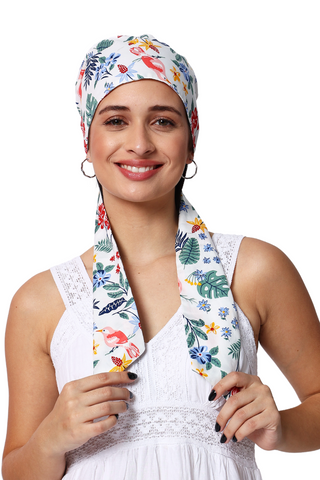 The Headscarves Beautifull Cotton Printed Headwraps Headscarf for Women