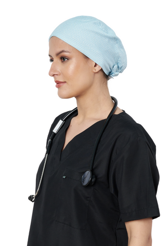 The Headscarves Cotton Premium Scrub Cap Unisex with Sweat Band Doctors, Dentists, Vets, Medical Professionals