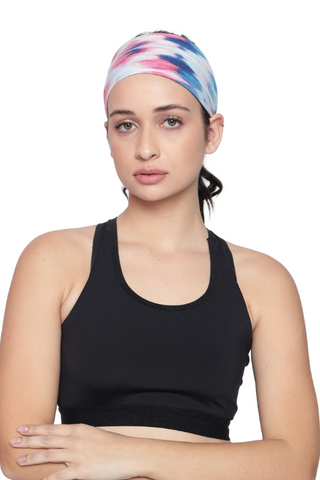 The Headscarves Bamboo Viscose Beautiful Printed Sports Head Sweat Headband for Women