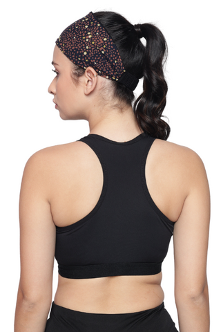 The Headscarves Bamboo Viscose Beautiful Printed Sports Head Sweat Headband for Women