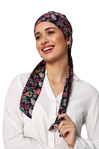 The Headscarves Beautifull Cotton Printed Headwraps Headscarf for Women