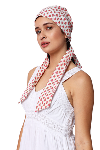 The Headscarves Beautifull Cotton Printed Headwraps Headscarf for Women