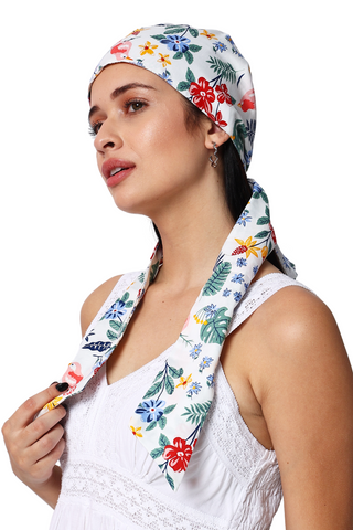 The Headscarves Beautifull Cotton Printed Headwraps Headscarf for Women