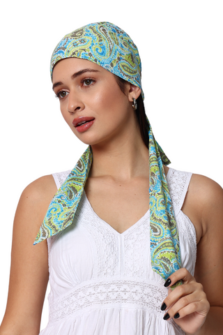 The Headscarves Beautifull Cotton Printed Headwraps Headscarf for Women