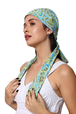 The Headscarves Beautifull Cotton Printed Headwraps Headscarf for Women