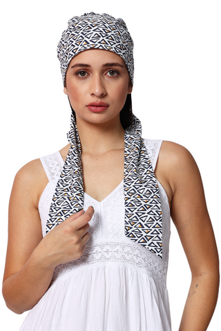 The Headscarves Beautifull Cotton Printed Headwraps Headscarf for Women