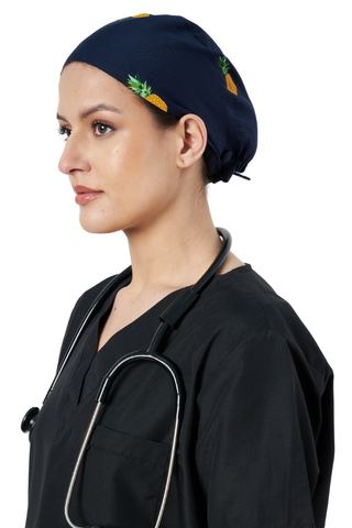 The Headscarves Cotton Premium Scrub Cap Unisex with Sweat Band Doctors, Dentists, Vets, Medical Professionals