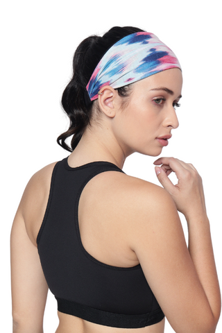 The Headscarves Bamboo Viscose Beautiful Printed Sports Head Sweat Headband for Women