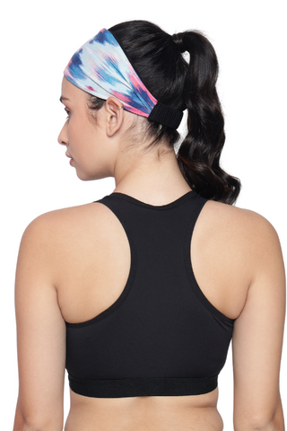 The Headscarves Bamboo Viscose Beautiful Printed Sports Head Sweat Headband for Women