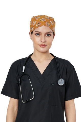 The Headscarves Cotton Premium Scrub Cap Unisex with Sweat Band Doctors, Dentists, Vets, Medical Professionals