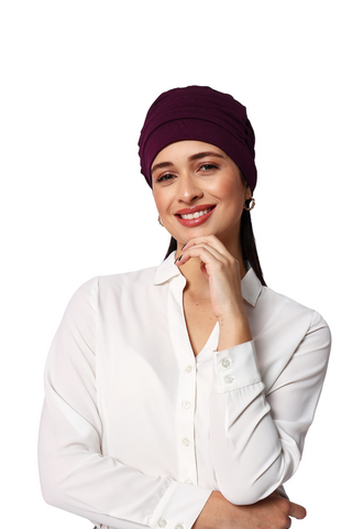 The Headscarves Women Side Gathered Headcap winter wear Wool Free Size