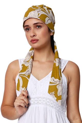 The Headscarves Beautifull Cotton Printed Headwraps Headscarf for Women