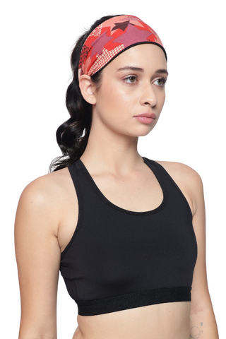 The Headscarves Bamboo Viscose Beautiful Printed Sports Head Sweat Headband for Women