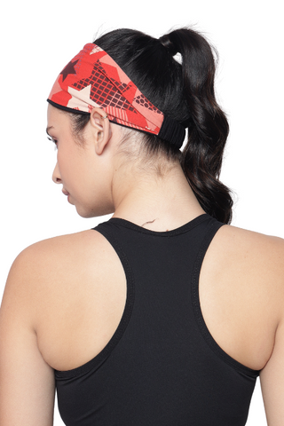 The Headscarves Bamboo Viscose Beautiful Printed Sports Head Sweat Headband for Women