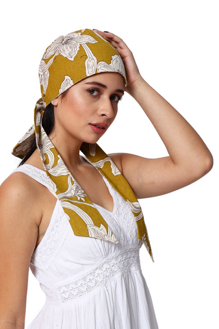 The Headscarves Beautifull Cotton Printed Headwraps Headscarf for Women