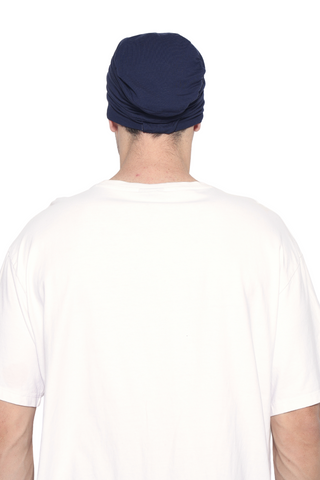 The Headscarves Bamboo Viscose Men Slouchy Snood Multipurpose Skull Cap Sport Hair Cover Cap Free Size