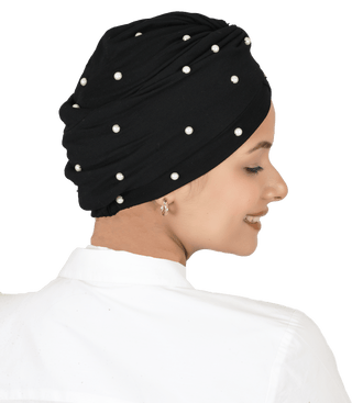 The Headscarves Beautiful Women Mother of Pearl Beanies Turban Headwear