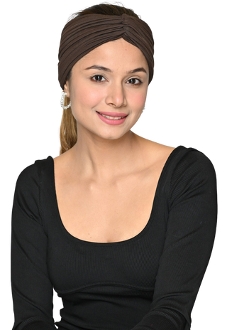 Beautiful Silky Skin Friendly Gathered Headband For Women's For Hair Styling