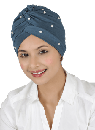 The Headscarves Beautiful Women Mother of Pearl Beanies Turban Headwear