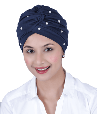 The Headscarves Beautiful Women Mother of Pearl Beanies Turban Headwear