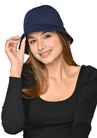 Bamboo Viscose Nadora Bucket Hat  with 1 Printed Headbands for Women