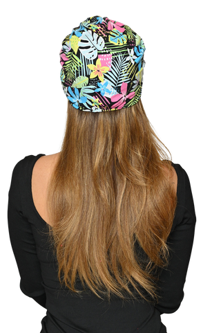 Bamboo Viscose Beautiful Printed Brooch Turban Headwear For Women's