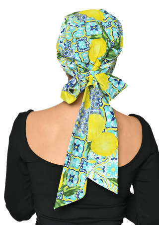 The Headscarves Multicolor Cotton Printed Long Tails For Women's Headwrap Chemo Hair Loss (SS400_Multicolor)
